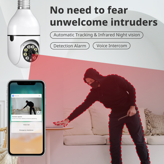 E27 Camera | Wifi Single Lens Camera