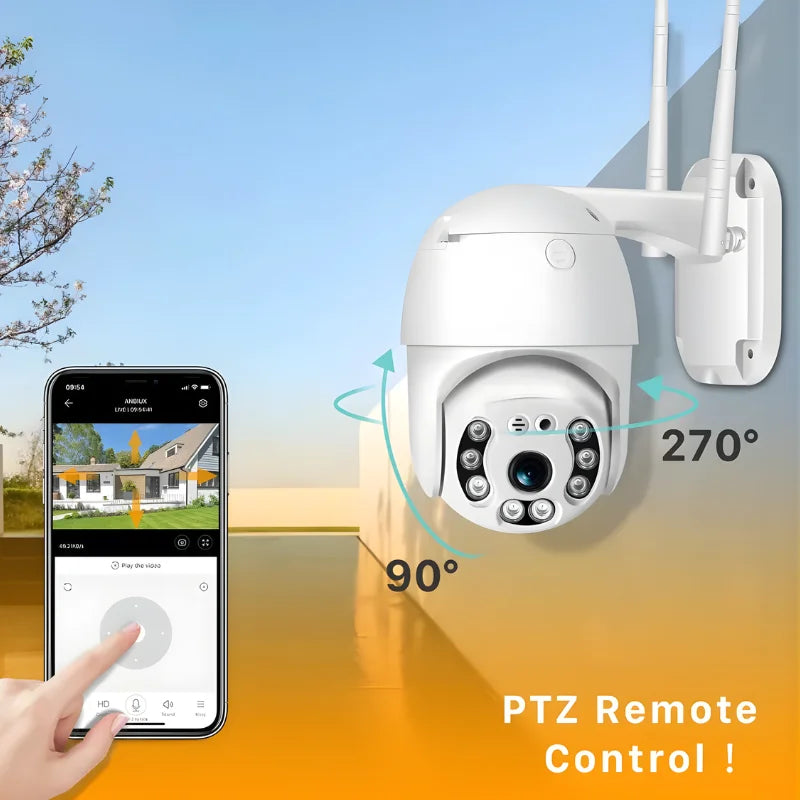 Q-8 Outdoor camera PTZ Wi-Fi Security Camera