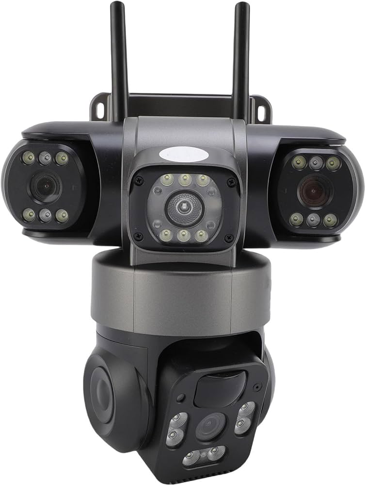 V380 PRO Three Lens WiFi IP Camera |  2MP+2MP+2MP Outdoor Waterproof