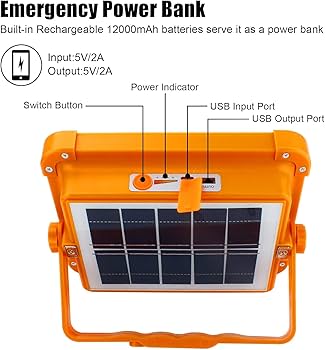Solar Flood Light 400 Watt | IP 66 - Rechargeable Solar Light