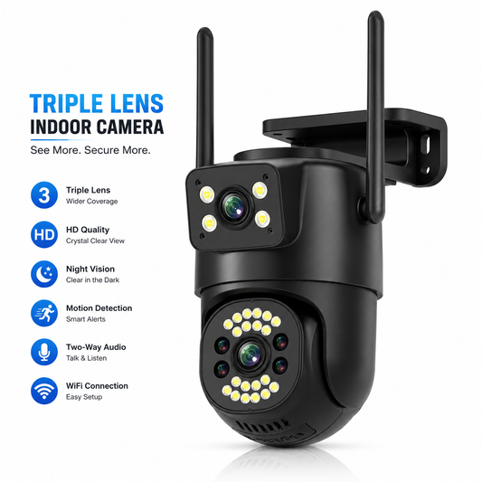 Dual Lens 2018 Model Camera | Dual Lens Outdoor Waterproof Camera