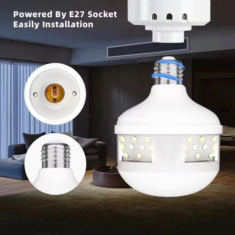 Wifi Fisheye Panorama Camera 1080P 5MP  | 360 Degree Panoramic Fisheye IP Night Vision camera