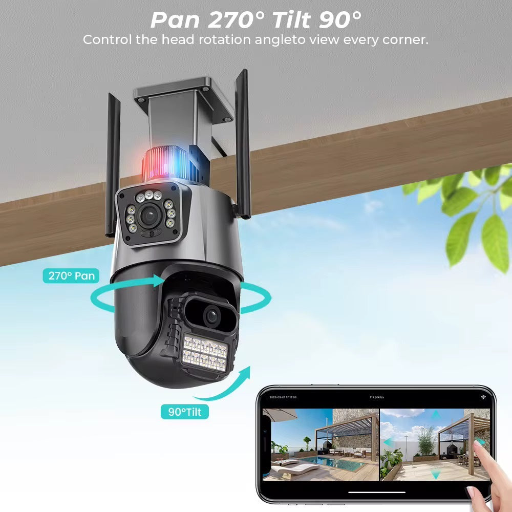 P 11 Mini Camera | Dual Lens Outdoor Waterproof Camera