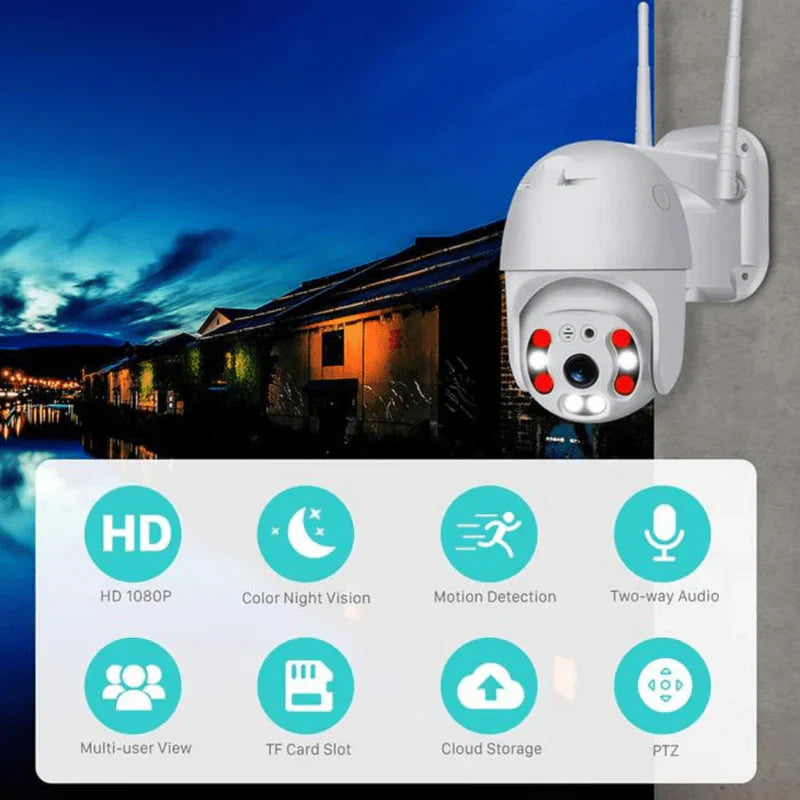 Q-8 Outdoor camera PTZ Wi-Fi Security Camera