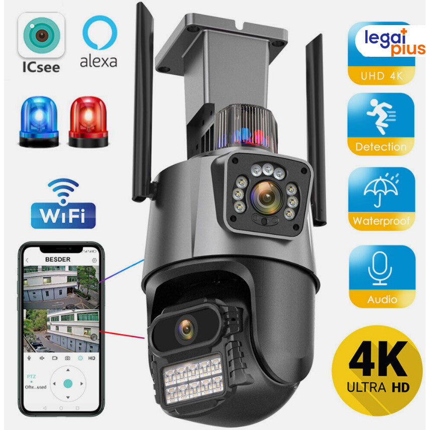 P 11 Mini Camera | Dual Lens Outdoor Waterproof Camera